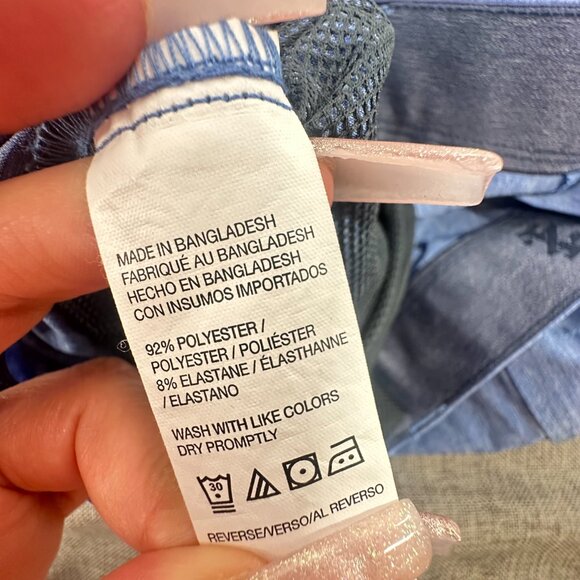 NEW‎ IZOD Mens Beach Performance Shorts Blue 40 Waist Classic Fit Quick Dry $65 - Picture 7 of 10